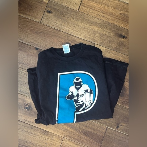 Philadelphia Eagles Jalen Hurts Black Shirt Size Large - Picture 5 of 5